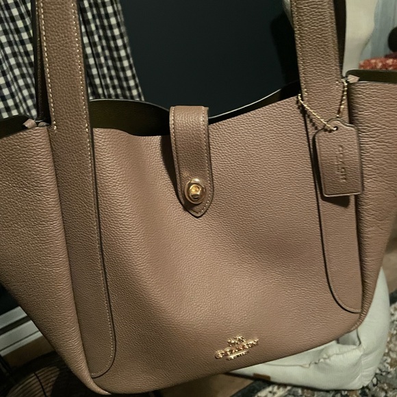 coach hadley Brown Leather Tote Bag - Picture 1 of 6